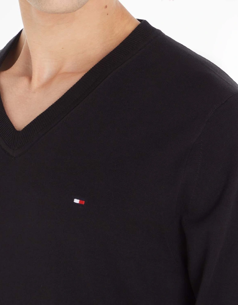 1985 Collection Organic Cotton V-Neck Jumper