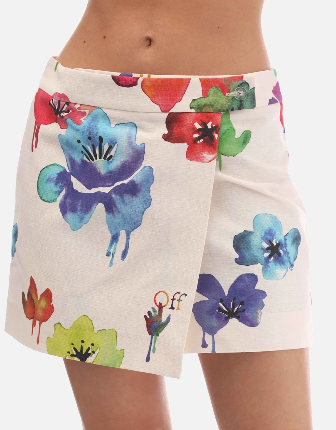 Floral Mini Skirt