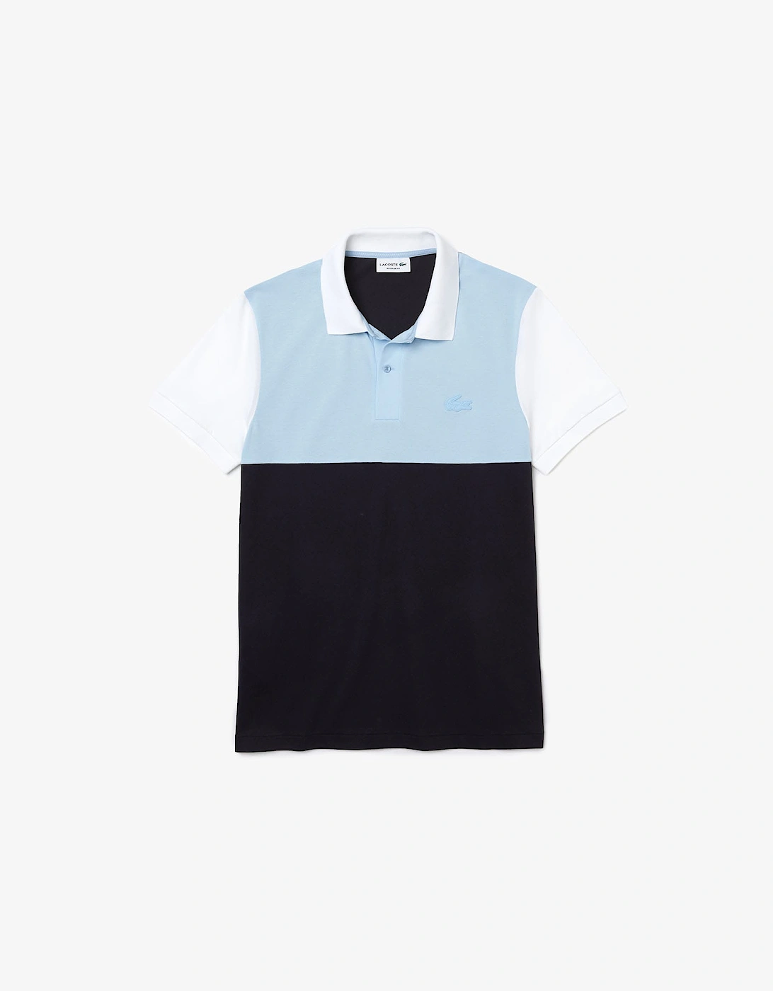 Regular Fit  Colourblock Piqué Polo Shirt