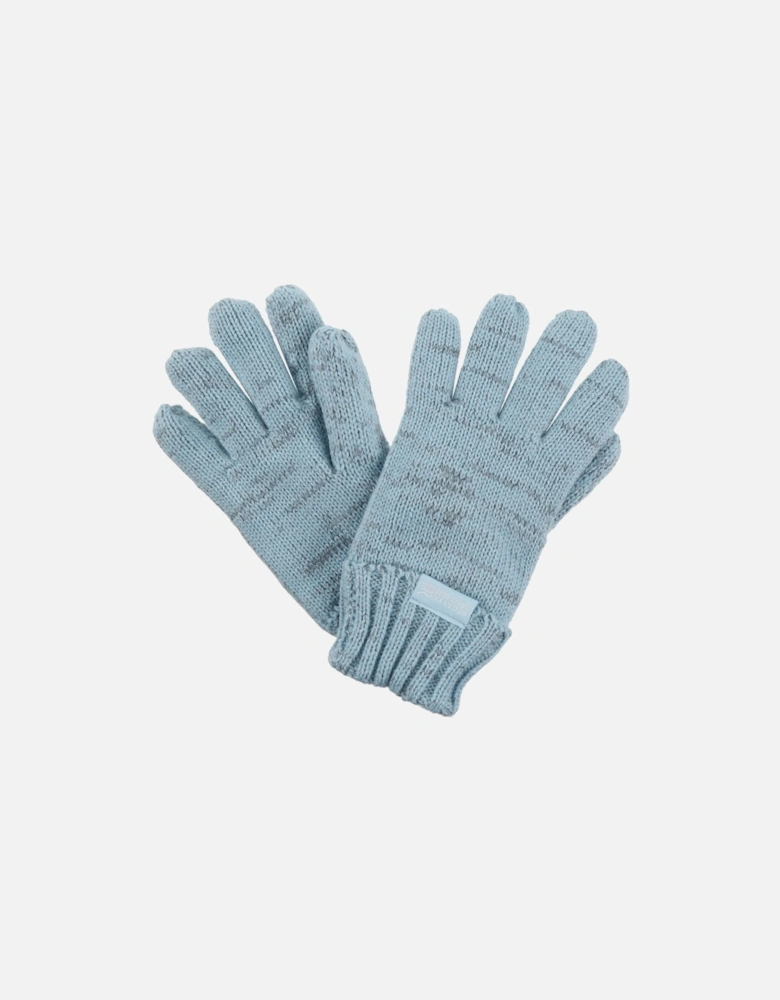 Juniors Luminosity Acrylic Knit Reflective Gloves