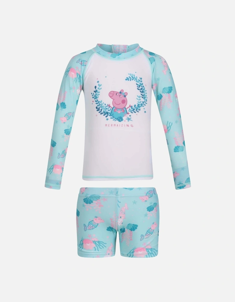 Infants Peppa Pig Long Sleeve Swimming Suit