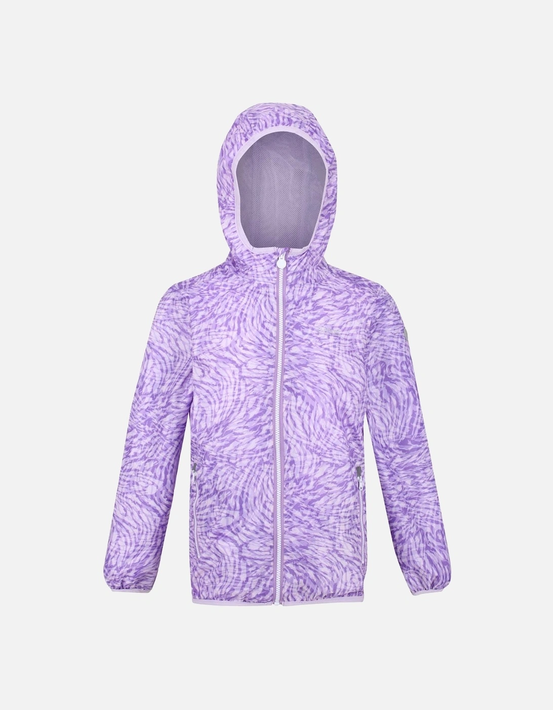 Juniors Printed Lever Waterproof Jacket