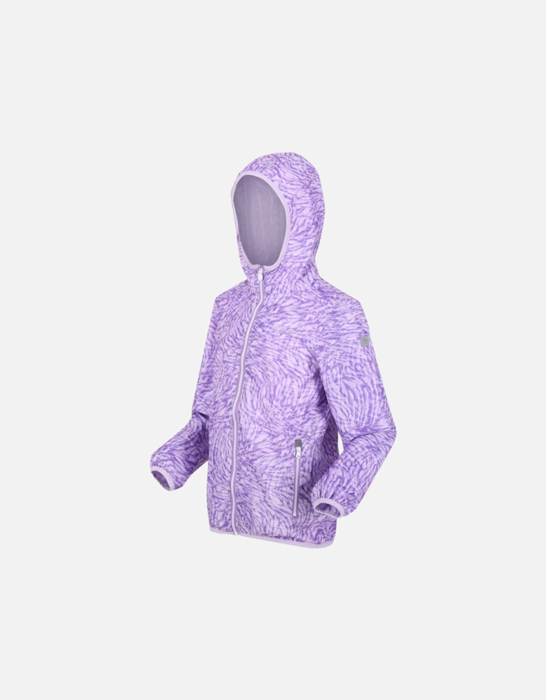 Juniors Printed Lever Waterproof Jacket