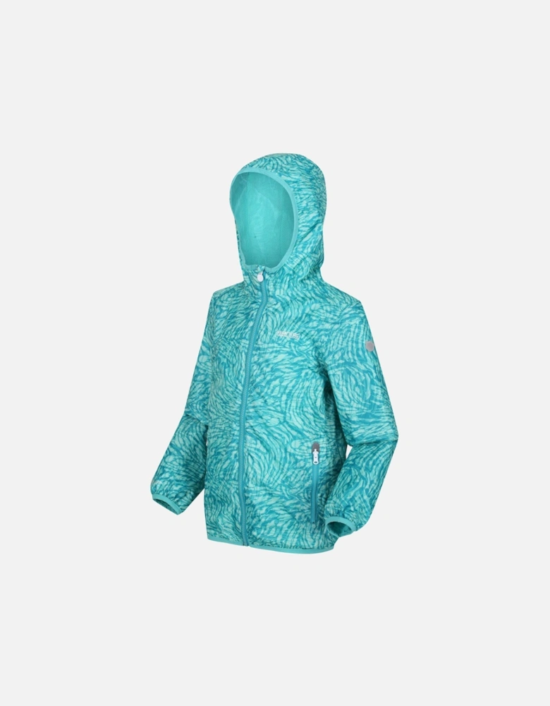 Juniors Printed Lever Waterproof Jacket