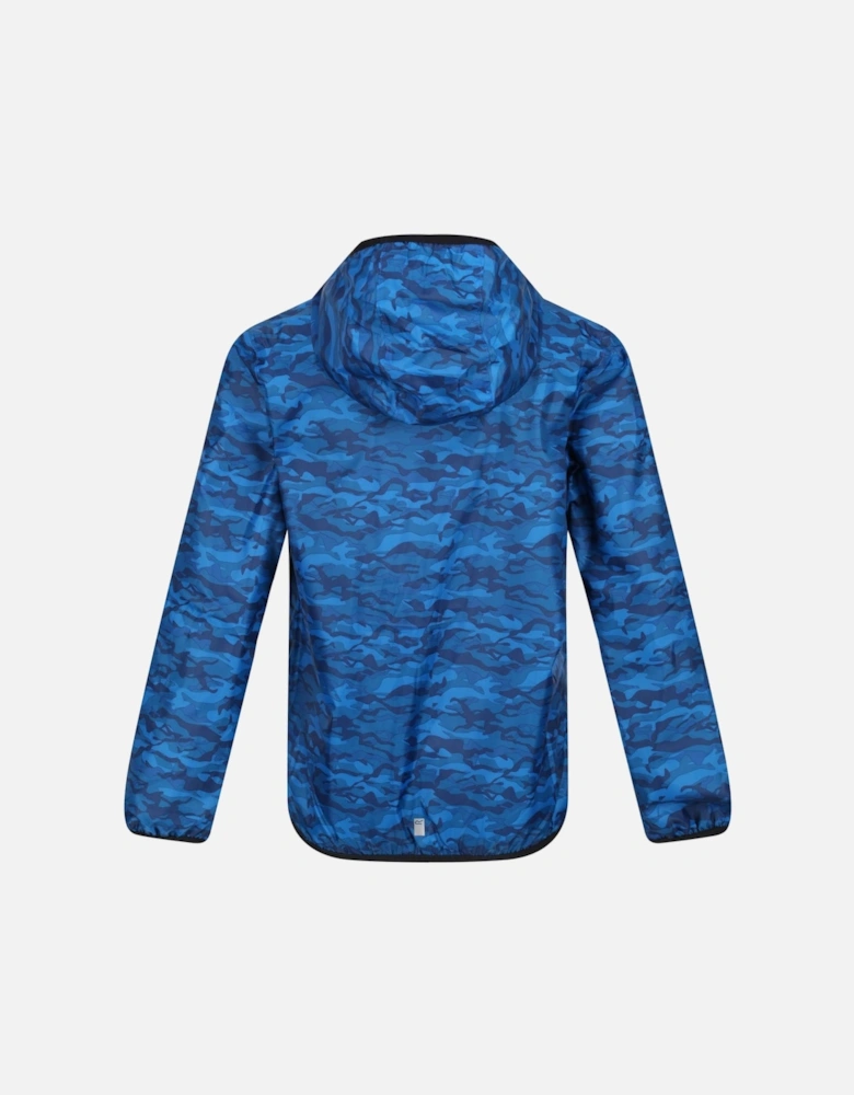 Juniors Printed Lever Waterproof Jacket