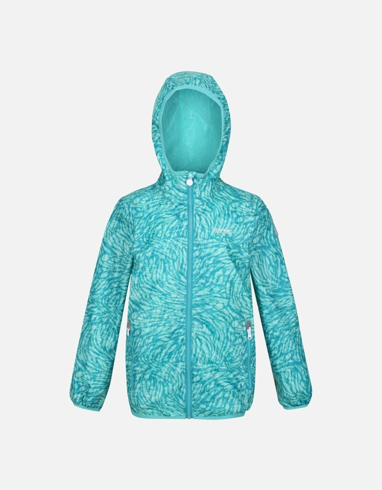 Juniors Printed Lever Waterproof Jacket