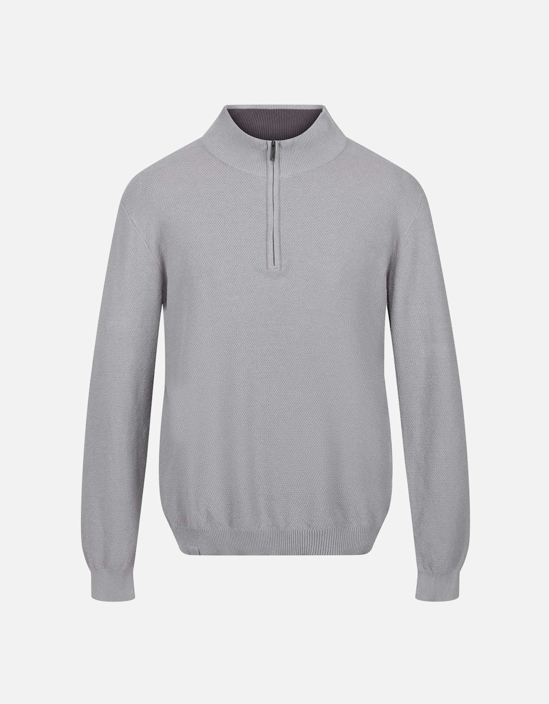 Keaton Cotton Half-Zip Sweater