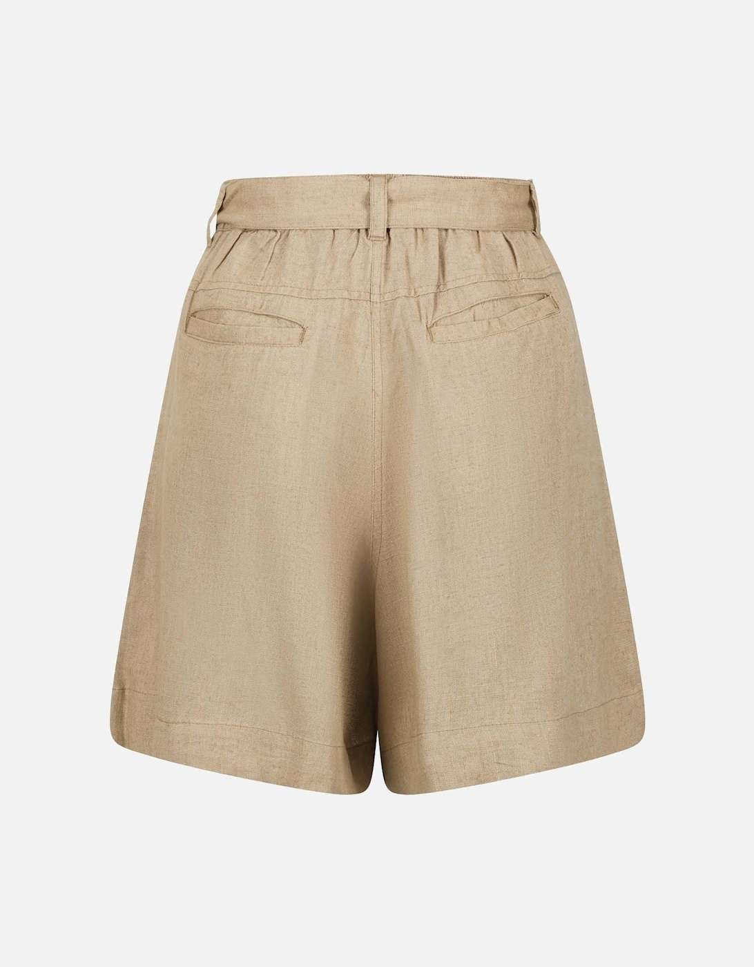 Sabela Tie Belt Casual Shorts