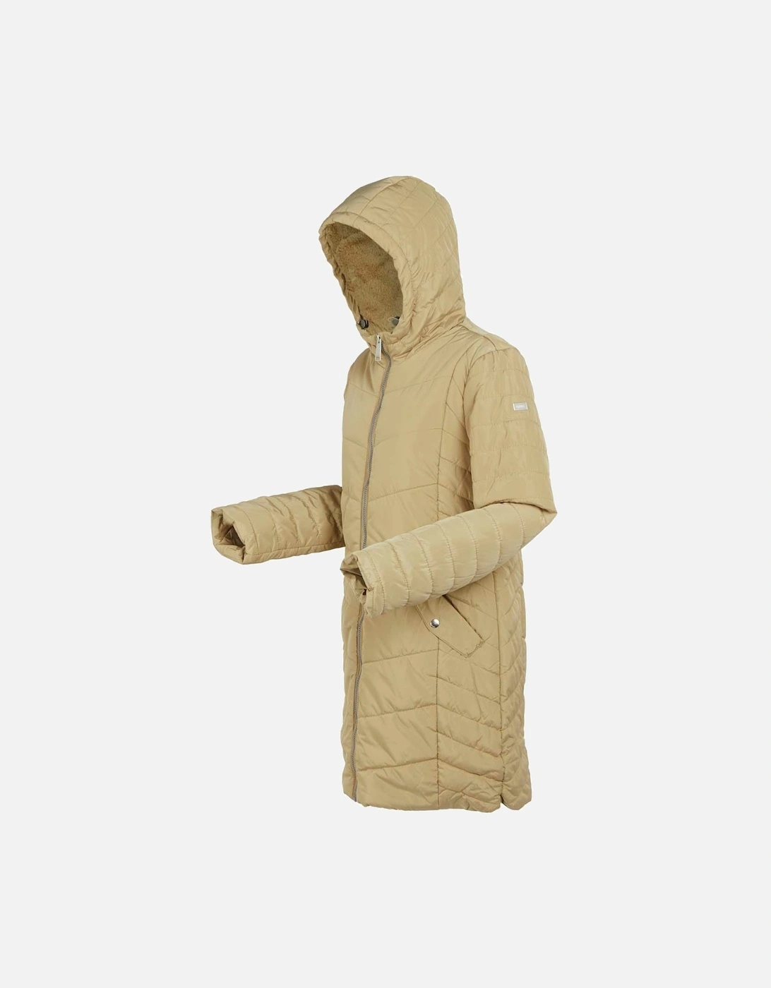 Panthea Padded Insulated Hooded Jacket