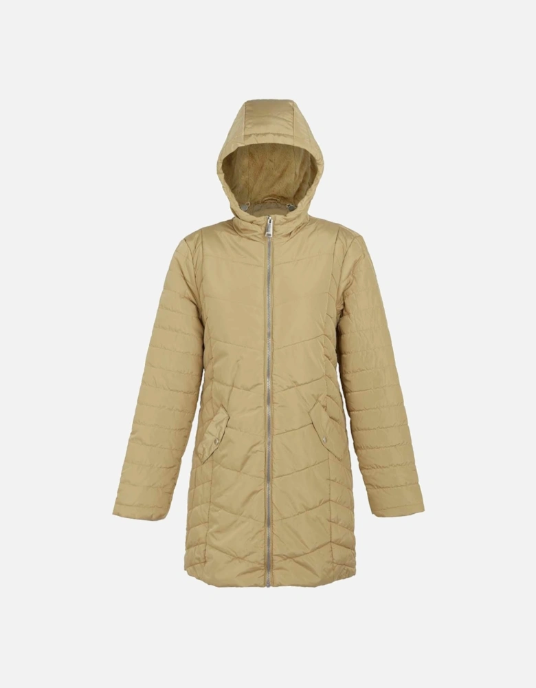 Panthea Padded Insulated Hooded Jacket