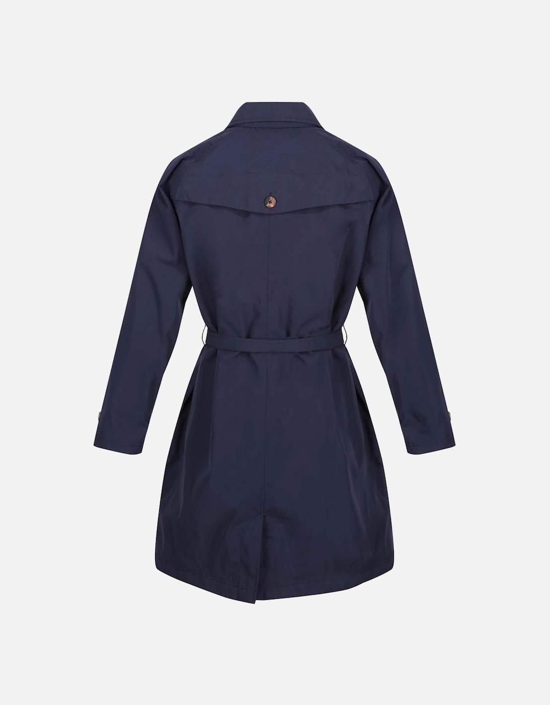 Madalyn Waterproof Tie Belt Coat