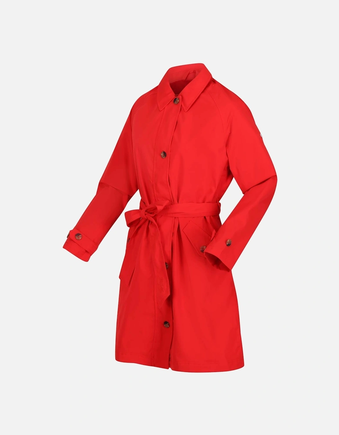 Madalyn Waterproof Tie Belt Coat, 5 of 4