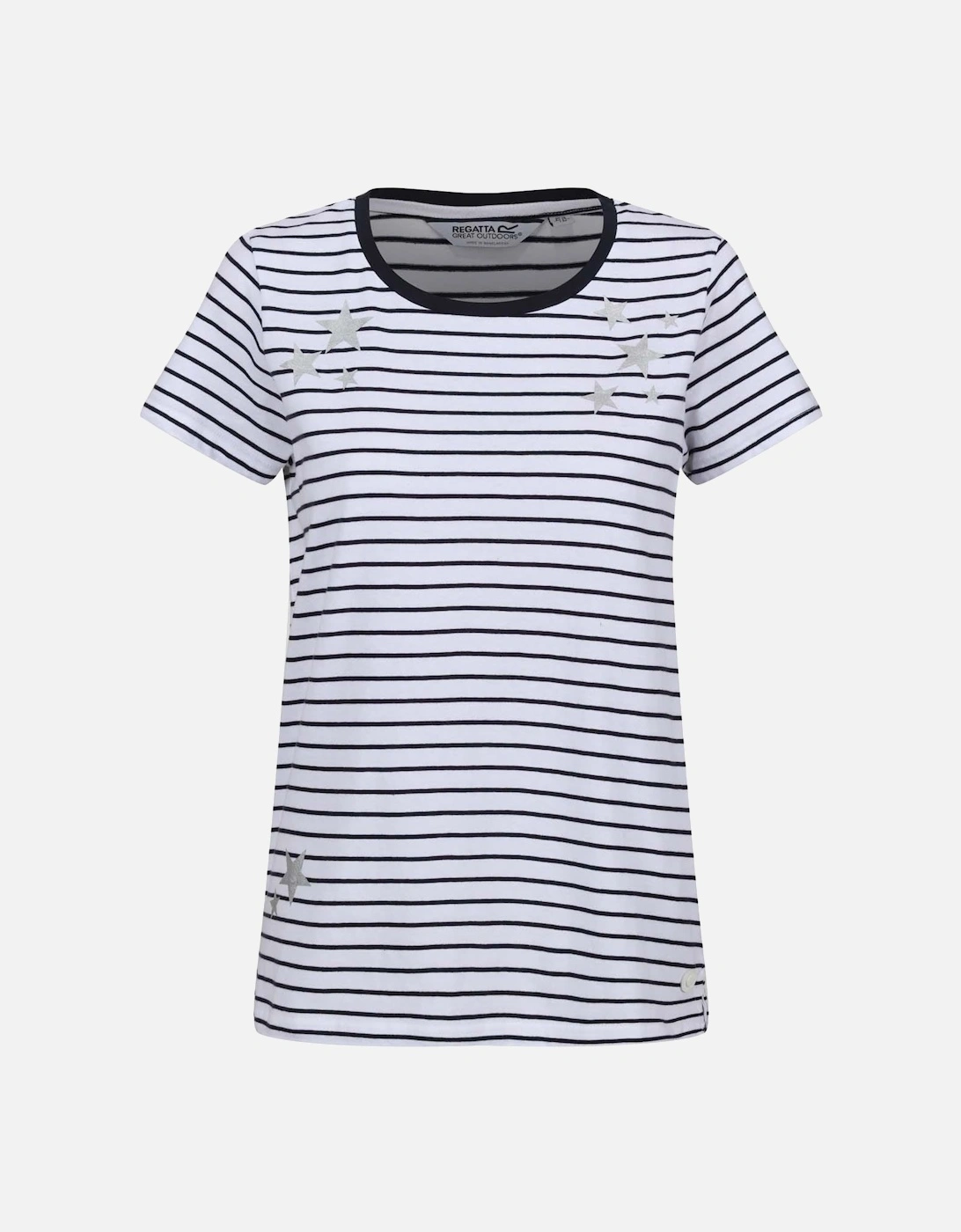 Odalis II Striped Graphic T-Shirt