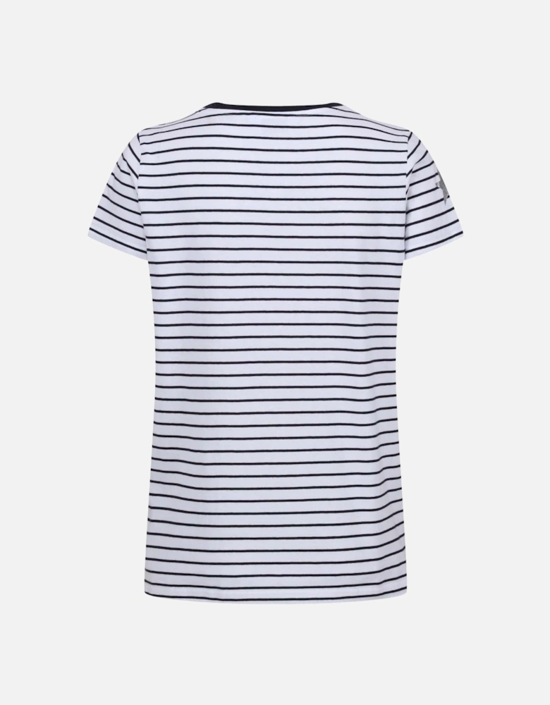 Odalis II Striped Graphic T-Shirt