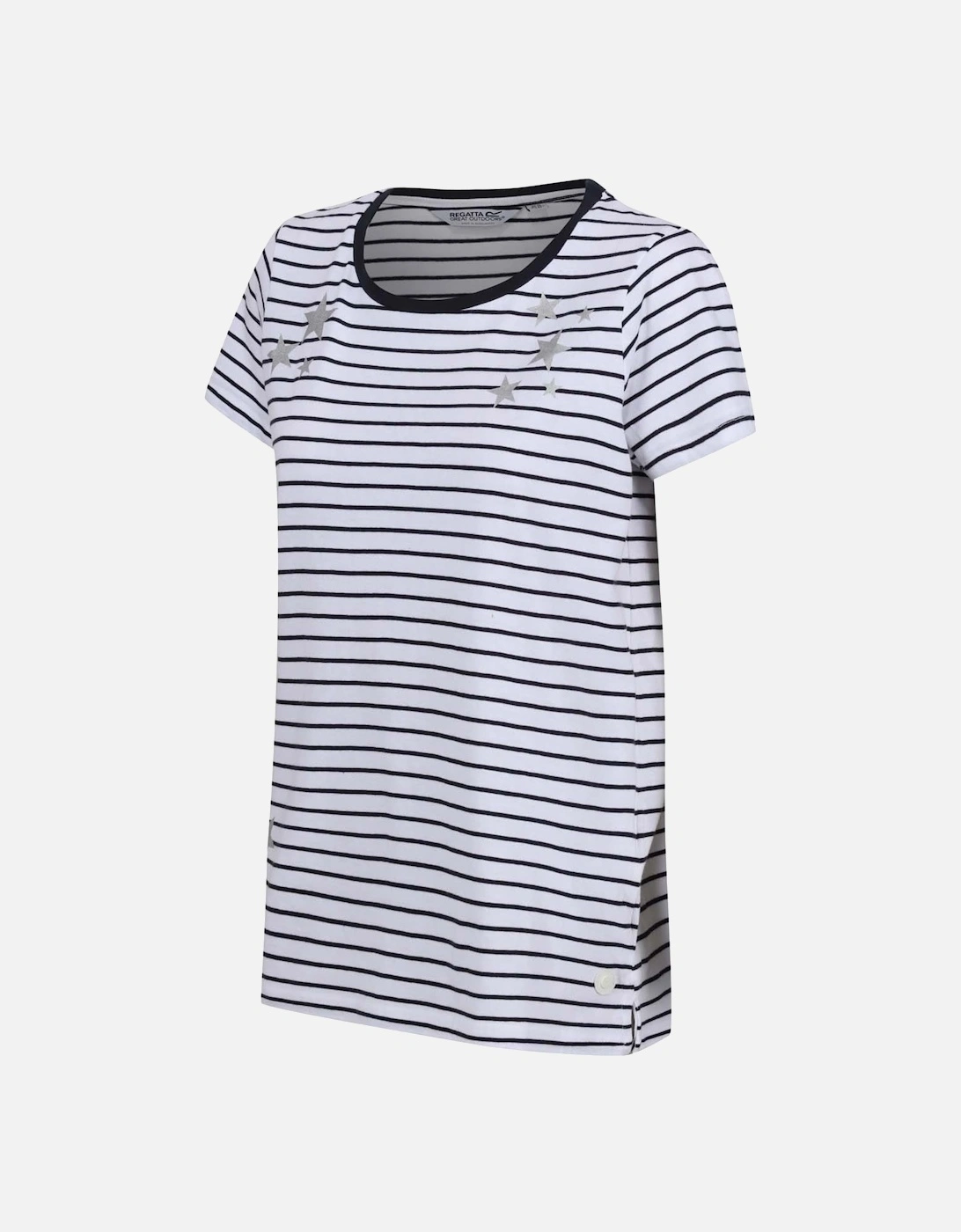 Odalis II Striped Graphic T-Shirt, 5 of 4