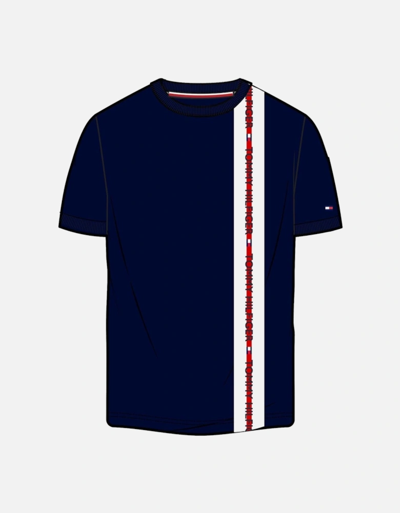 Logo Stripe T-Shirt