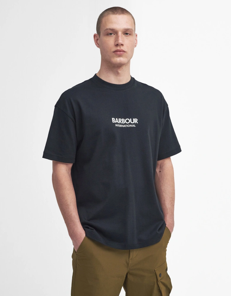 Formula Oversized T-Shirt - Black