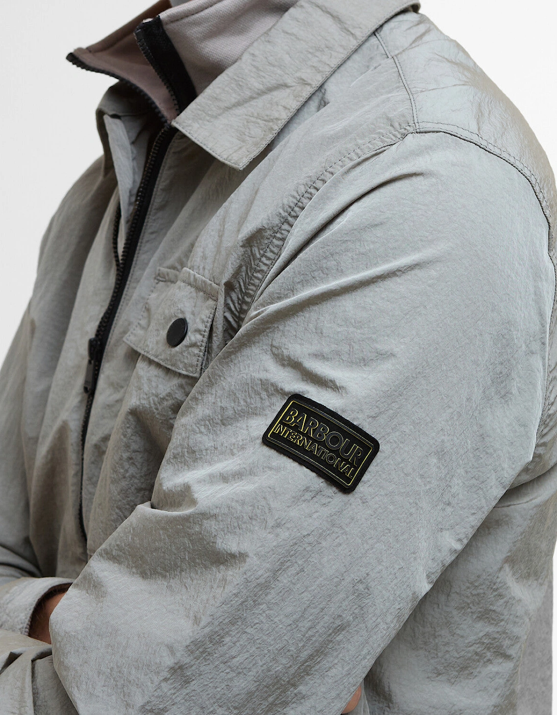 Inline Overshirt - Pale Slate