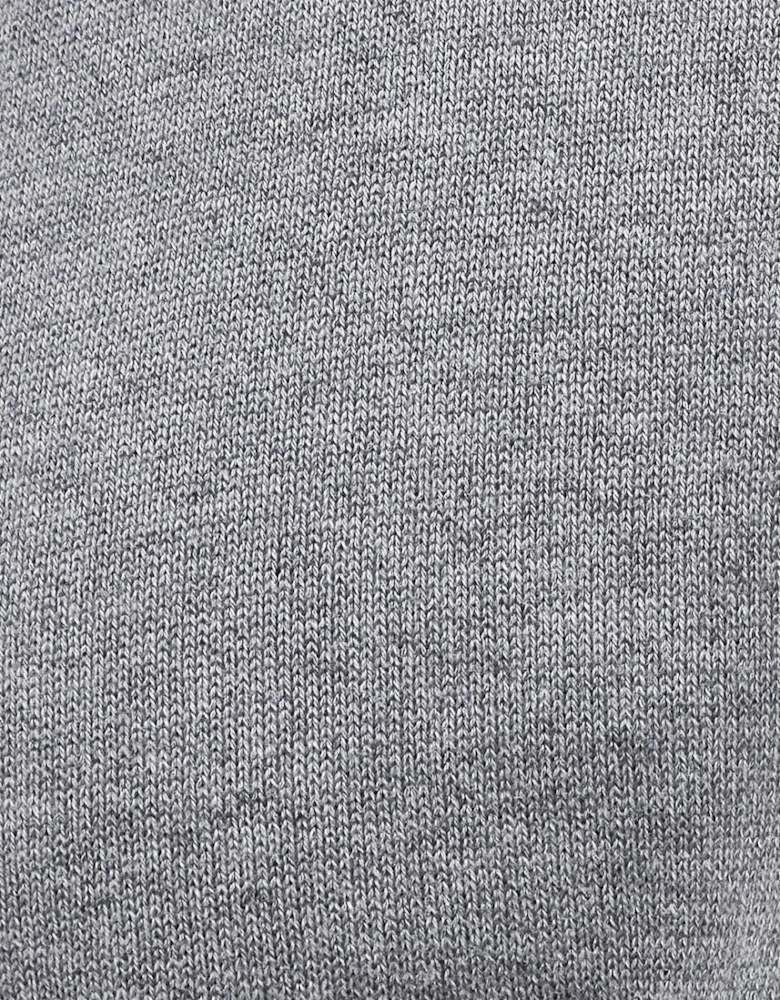 Pima Cotton Knitted Jumper - Grey