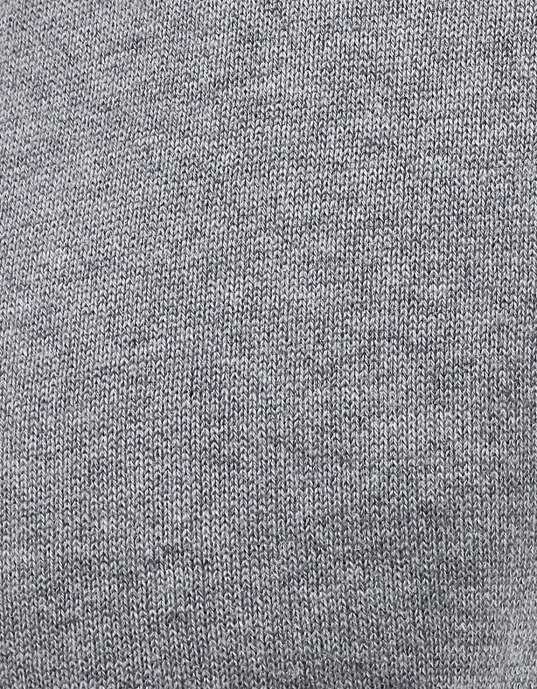 Pima Cotton Knitted Jumper - Grey