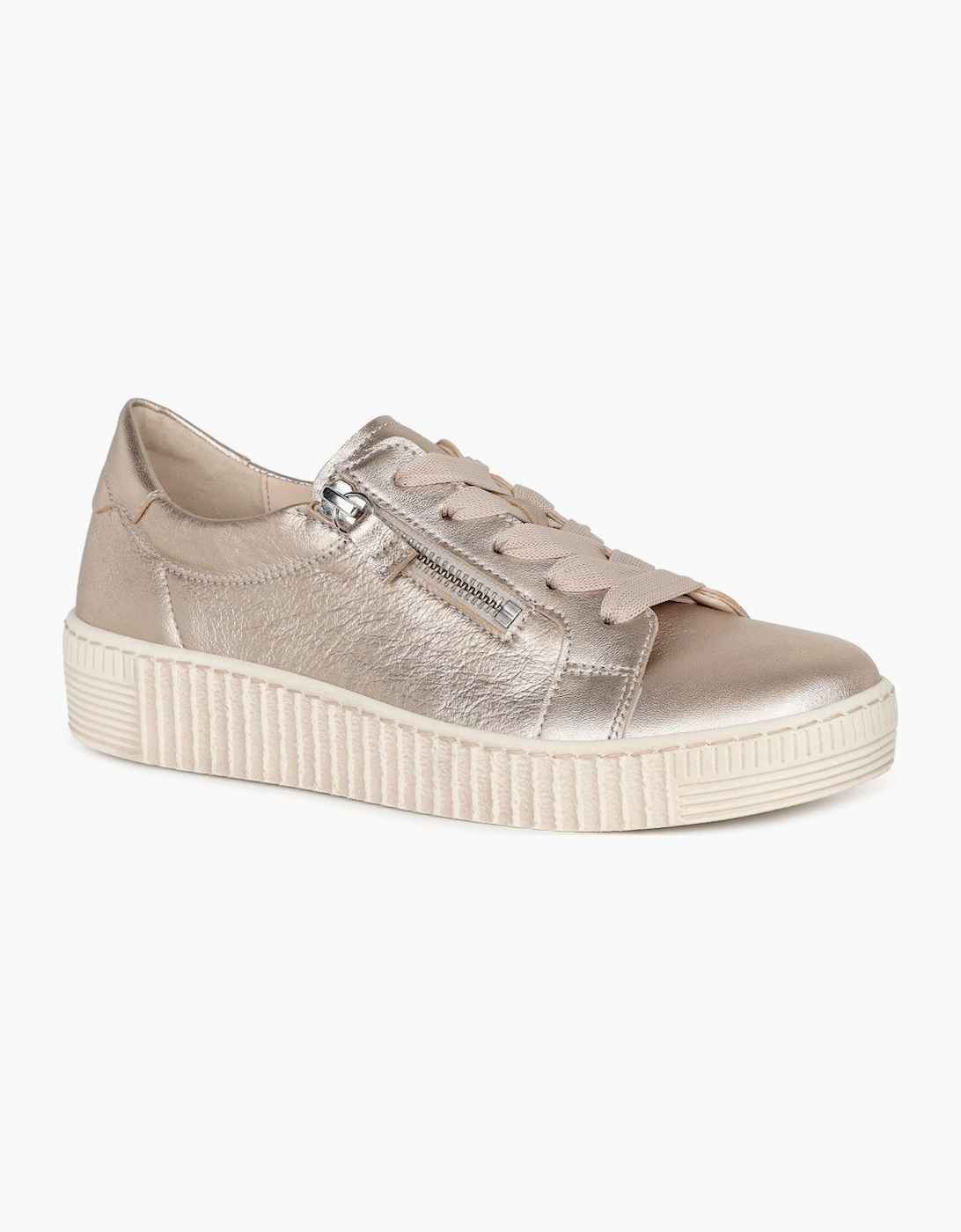 Gabor Women's Wisdom Womens Casual Shoes - Silver - Size: 4.5