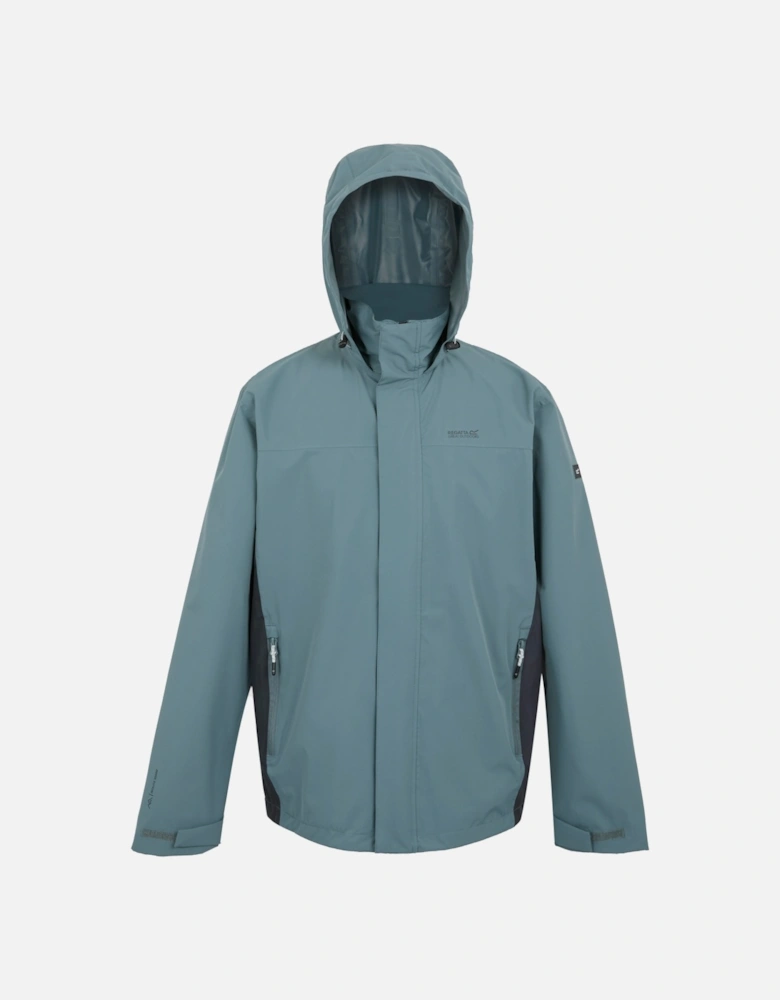 Adults Waterproof Jacket Matt ii Zip Fastening grey UK Size