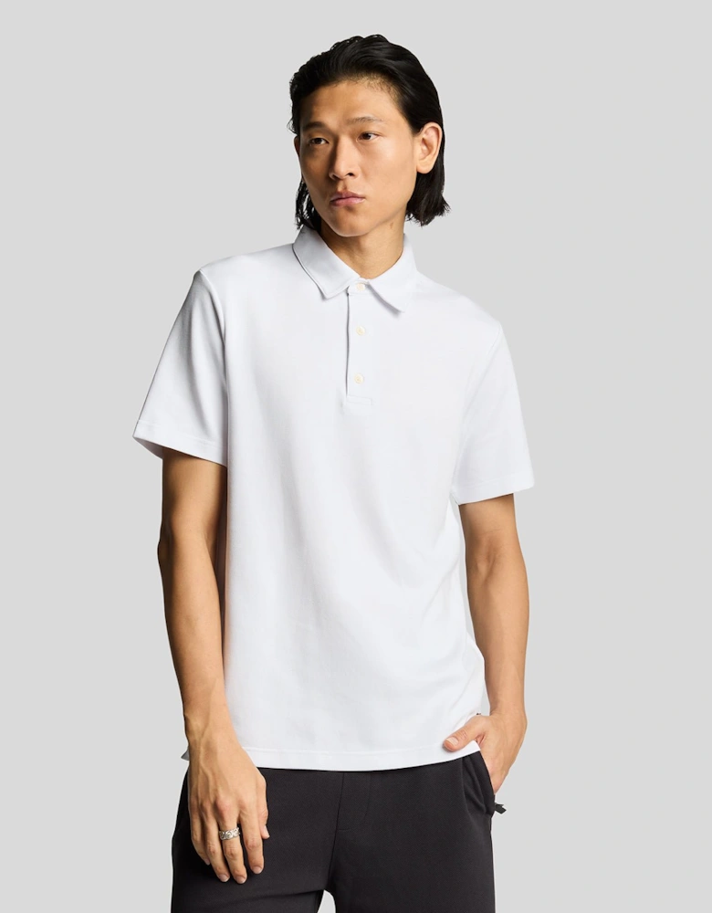 Twill Texture Polo Shirt