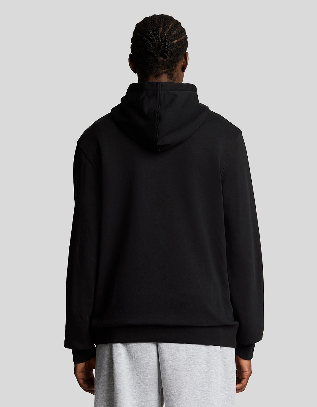 Loopback Embroidered Hoodie