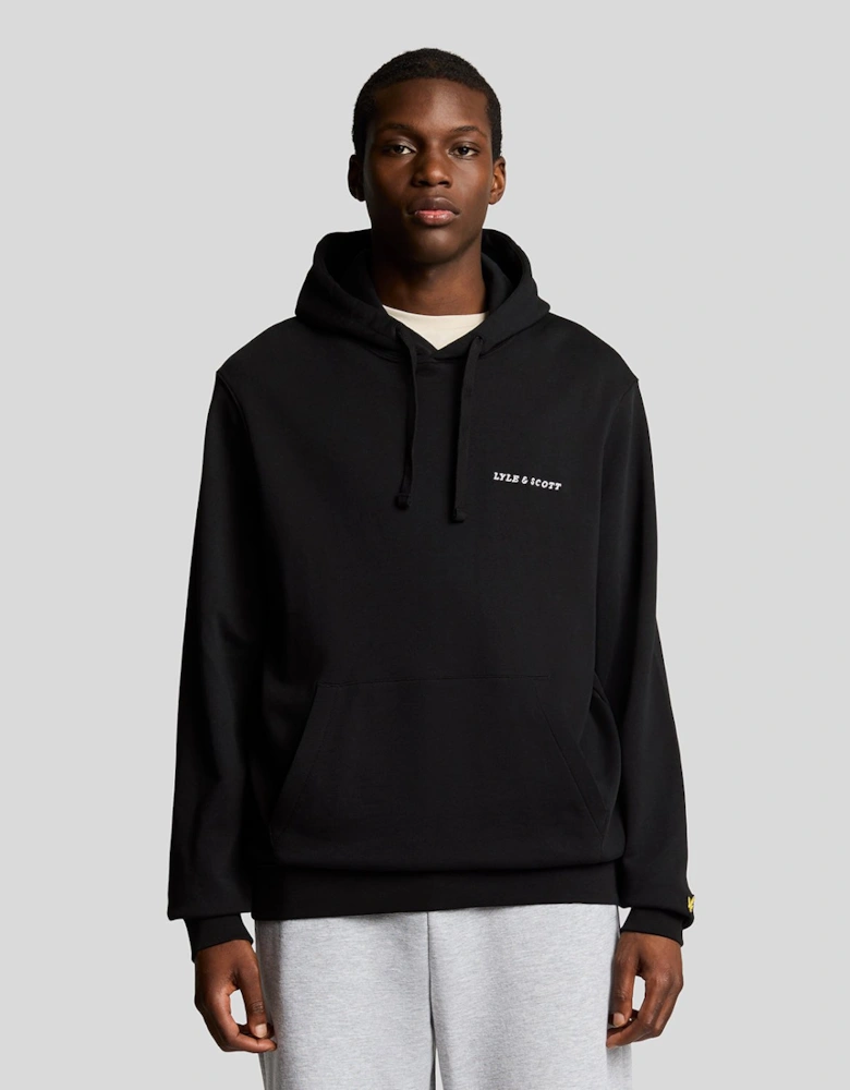 Loopback Embroidered Hoodie