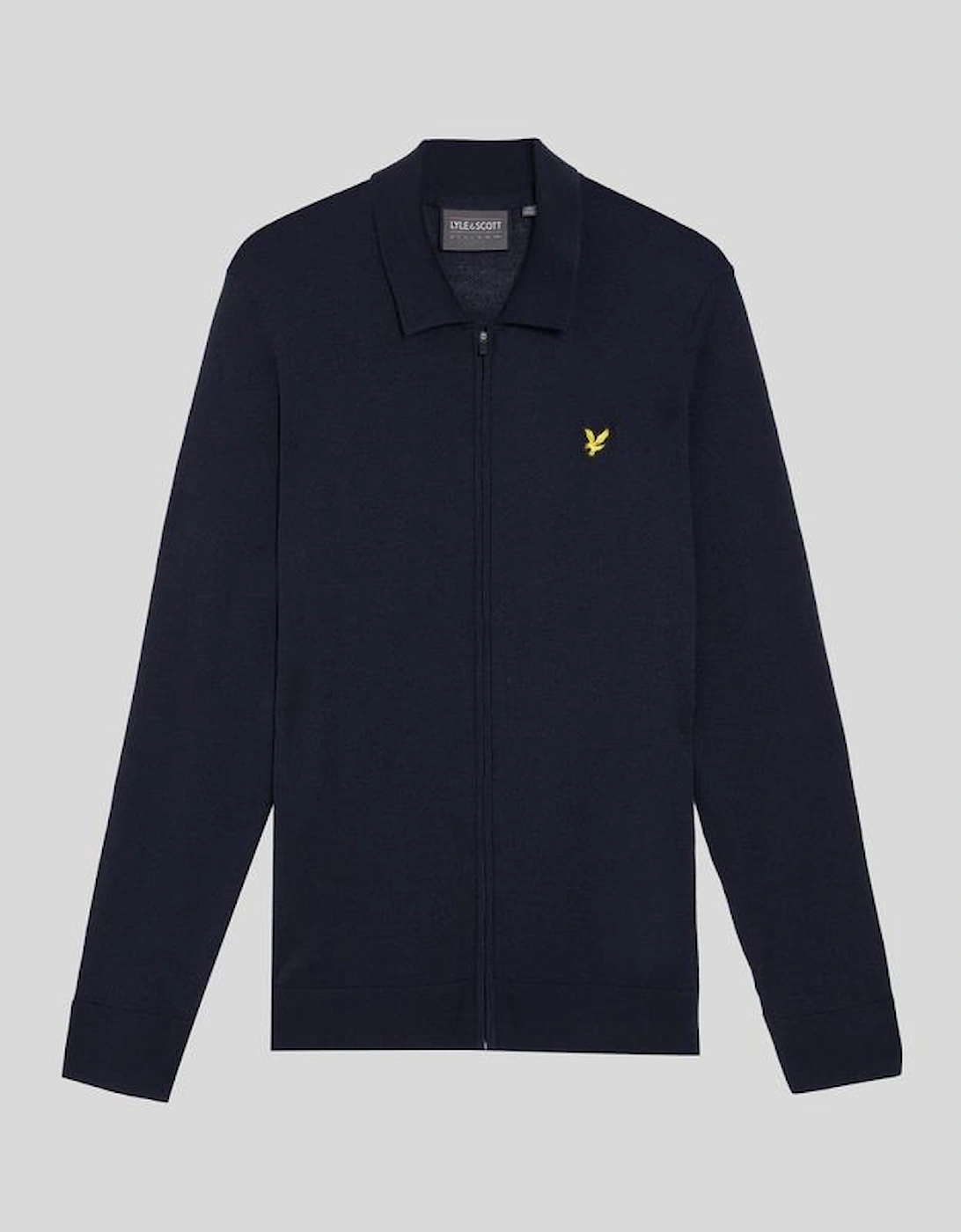 Golf Lightweight Knitted Collared Cardigan