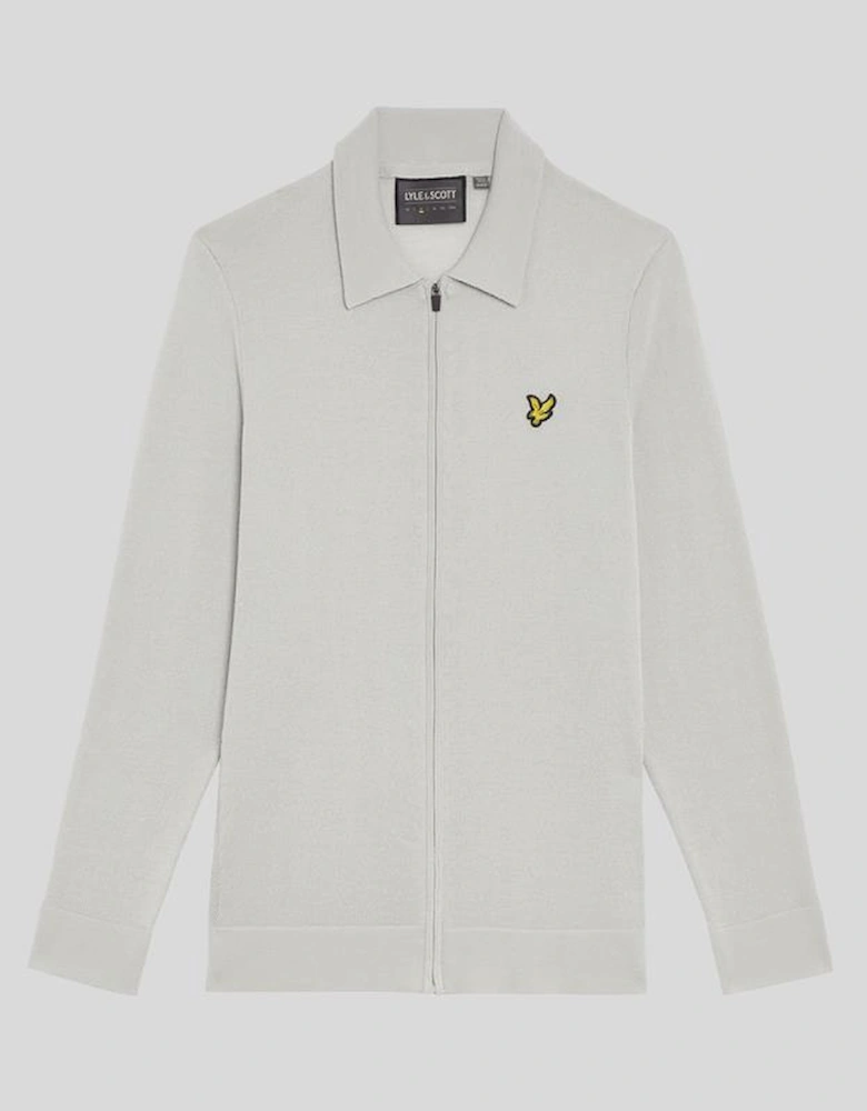 Golf Lightweight Knitted Collared Cardigan