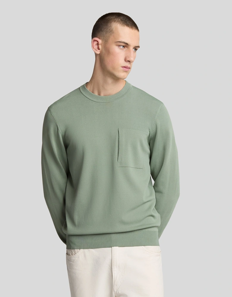 Cargo Crew Neck Jumper