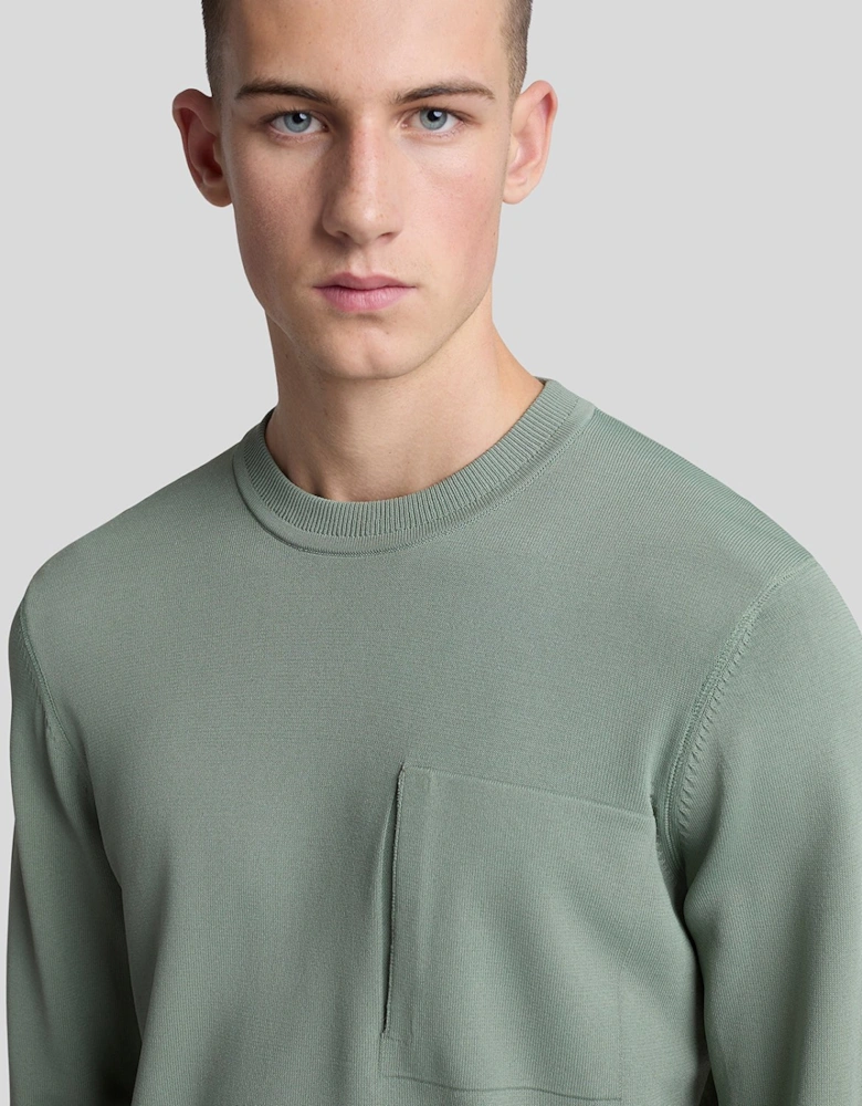 Cargo Crew Neck Jumper