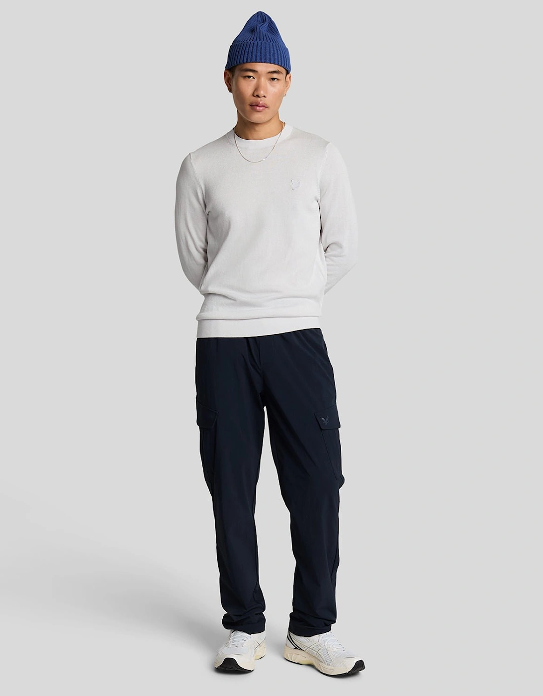 Tonal Superfine Crew Neck Jumper