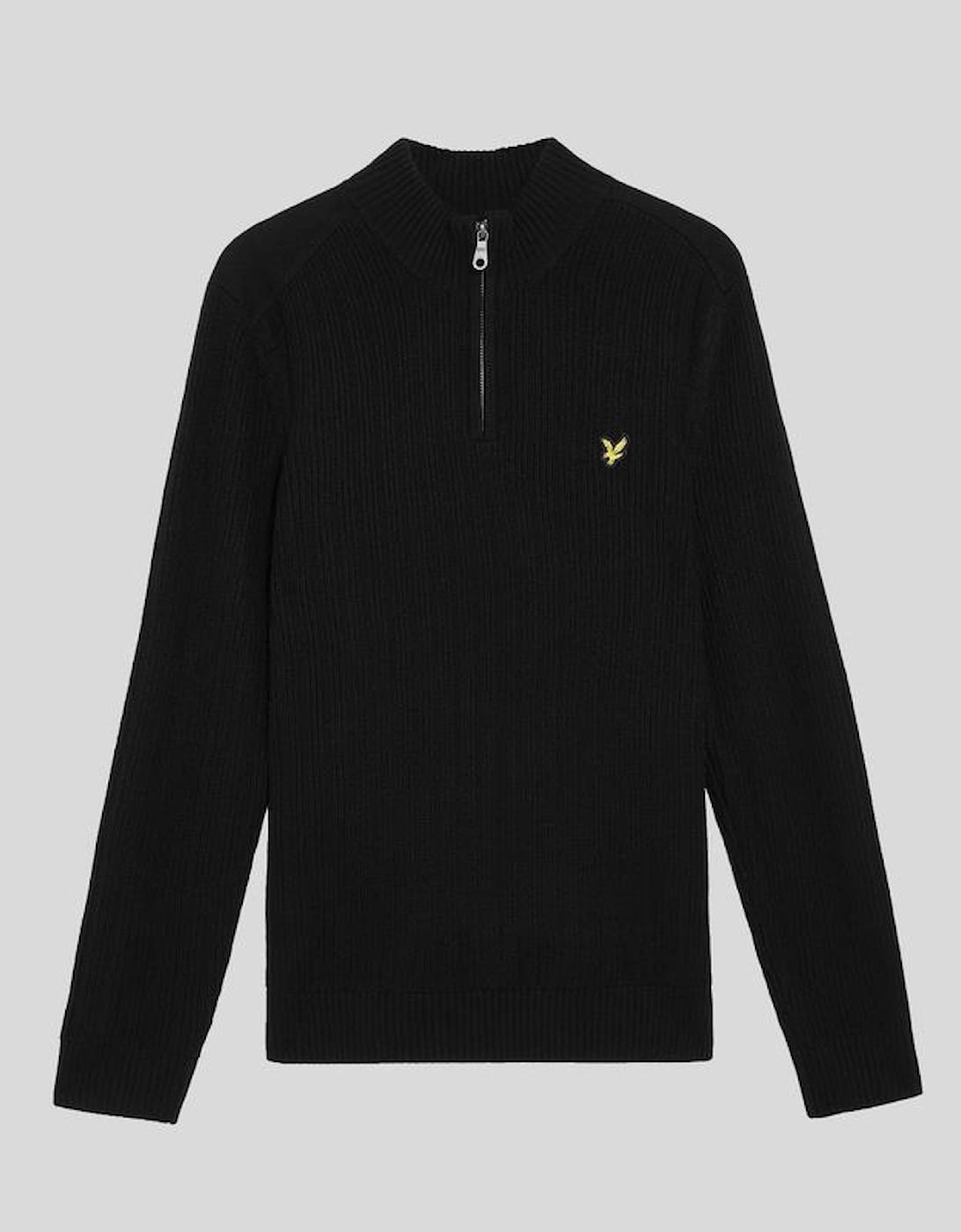 Ribbed 1/4 Zip Jumper