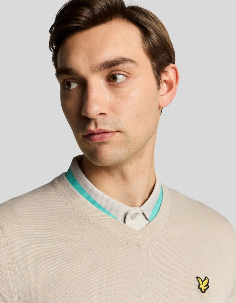 Golf V Neck Jumper