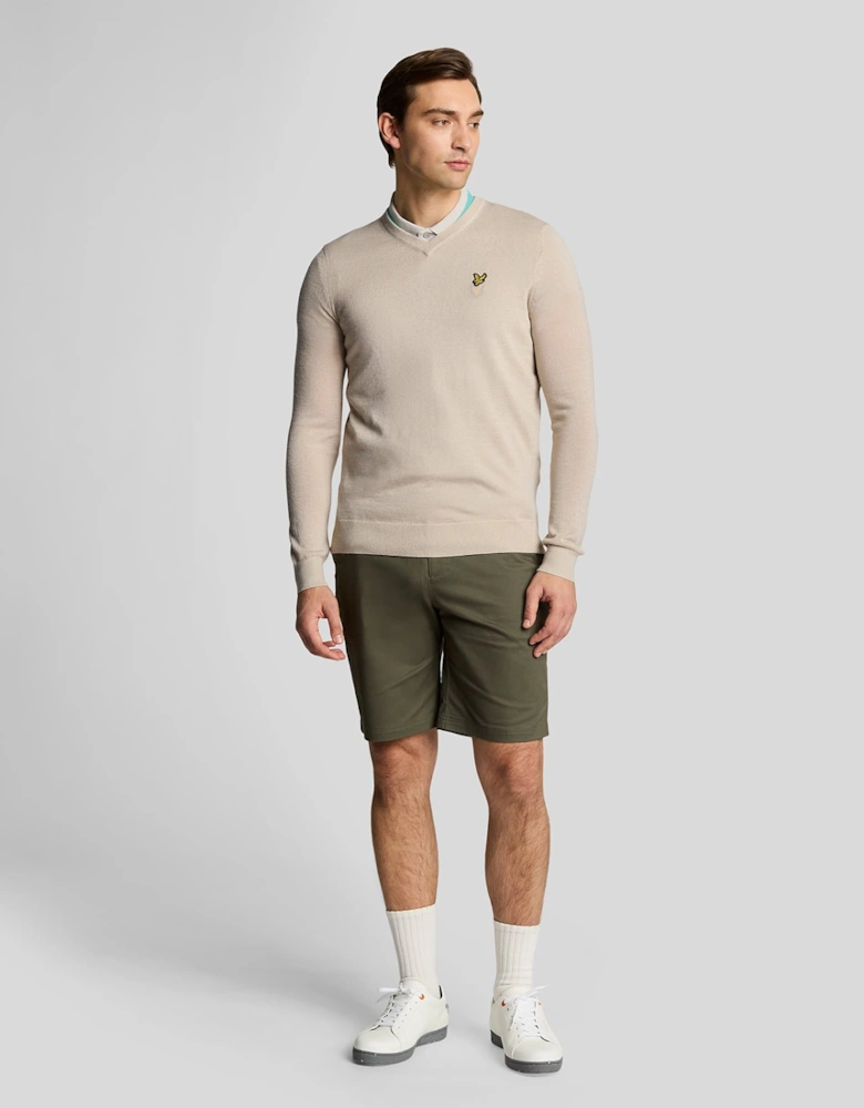 Golf V Neck Jumper