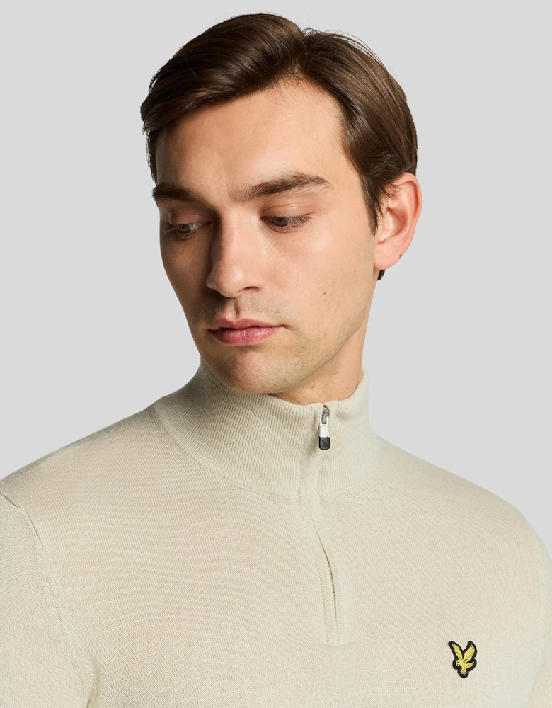 Golf 1/4 Zip Merino Jumper