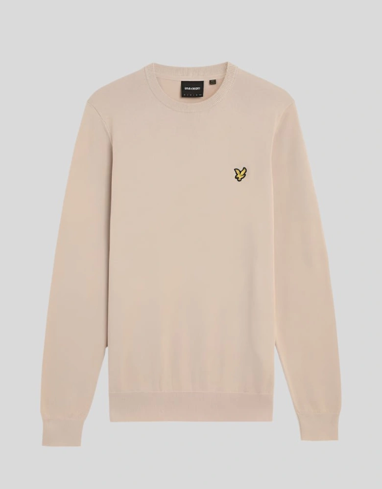 Cotton Crew Neck Jumper