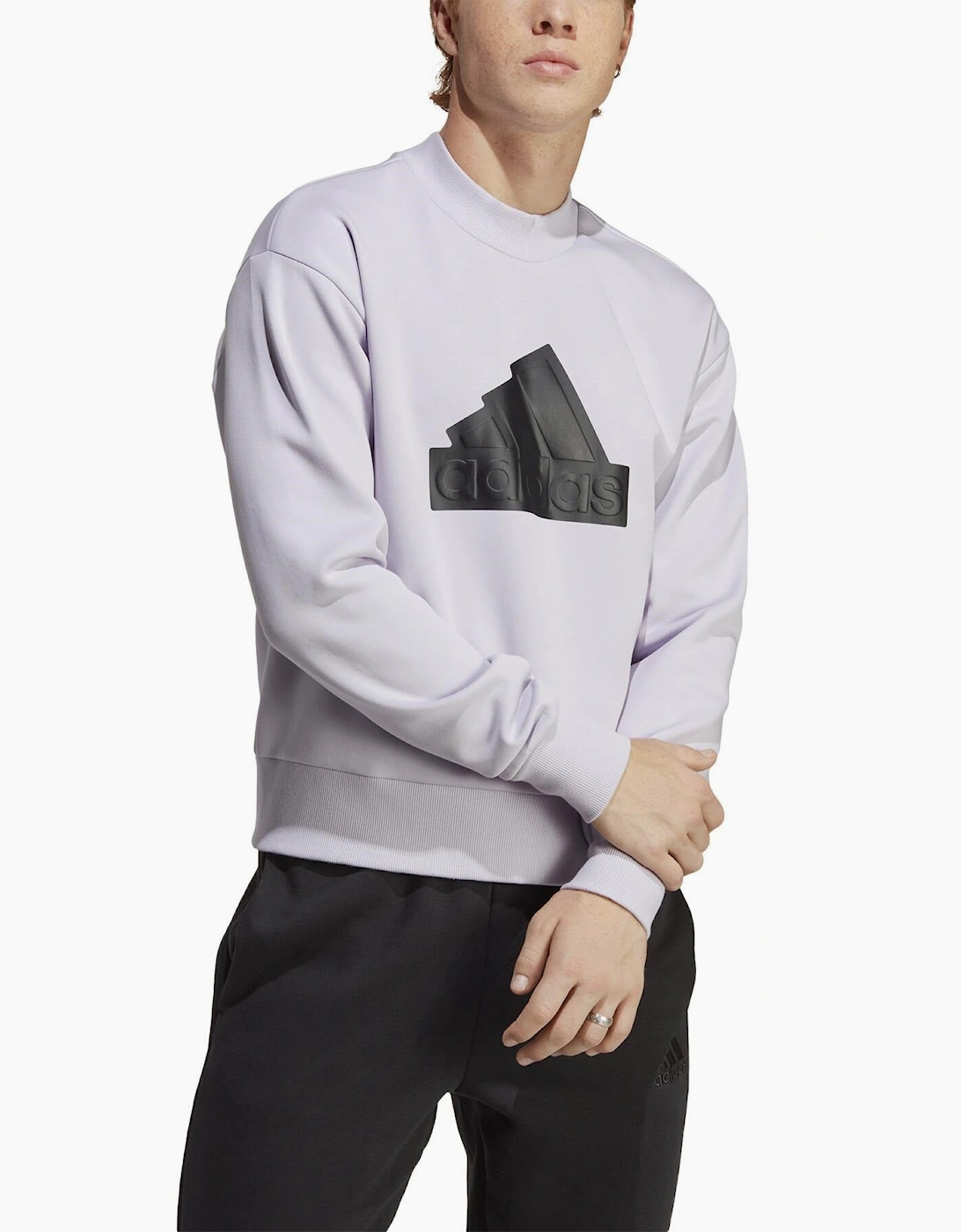Adidas Men's Adidas Ess Sweatshirt - Purple