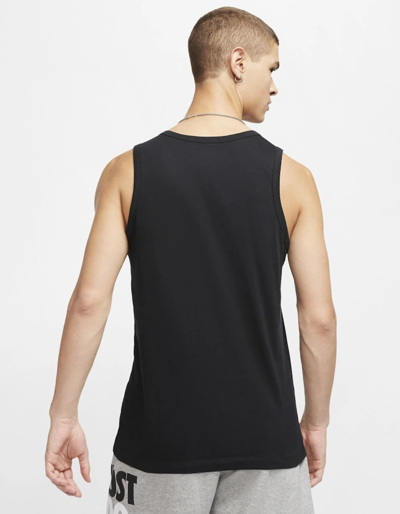 Core Vest Tank Top Black