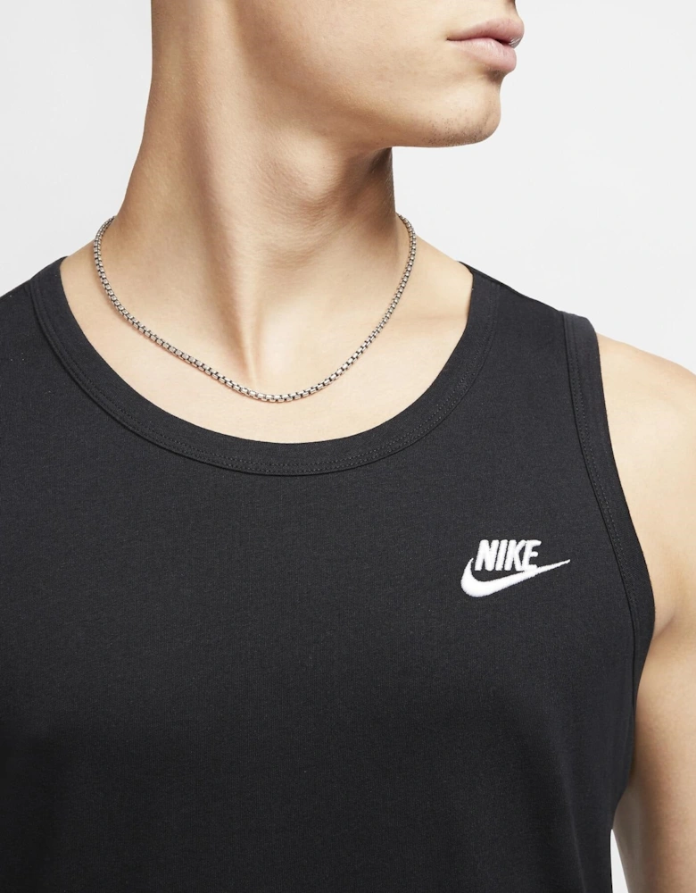 Core Vest Tank Top Black