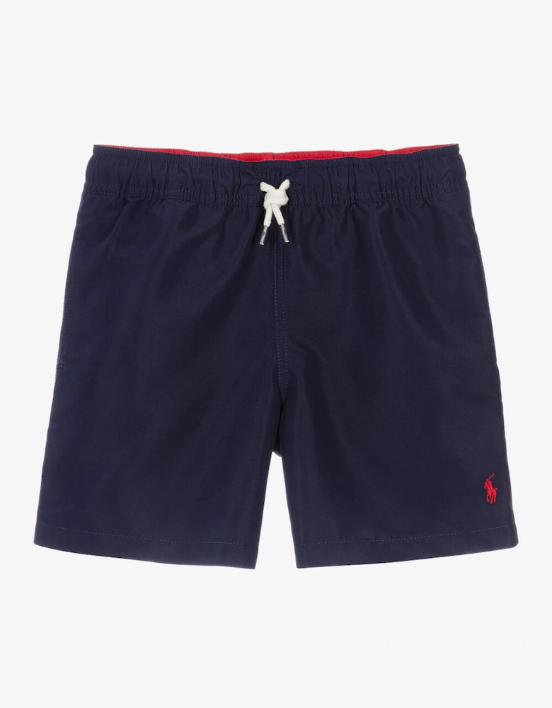 NAVY SWIM SHORTS 95781