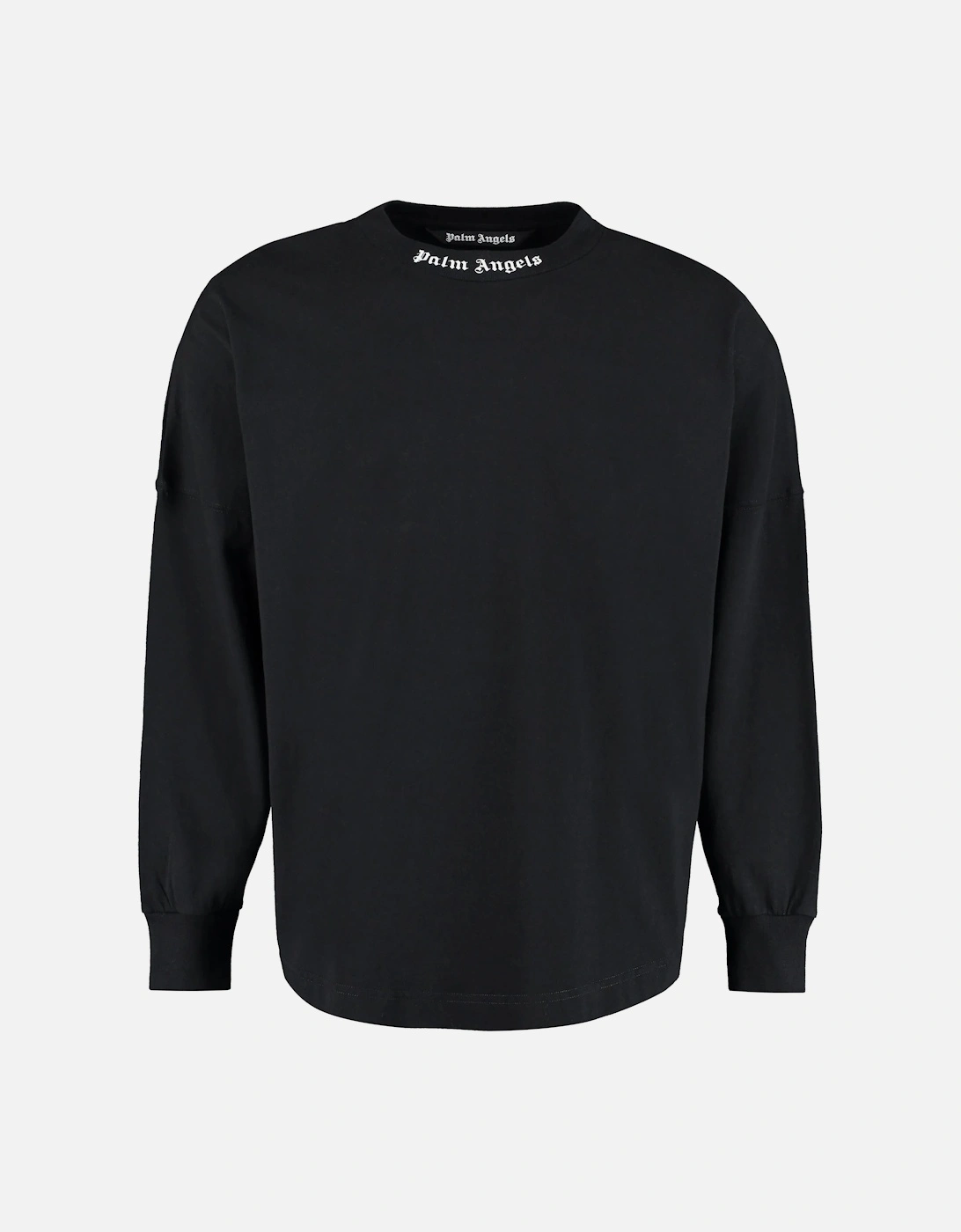 Classic Logo Print Long Sleeved T-Shirt in Black, 6 of 5