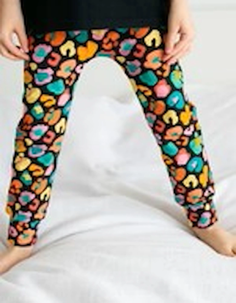 Liquorice leopard print leggings