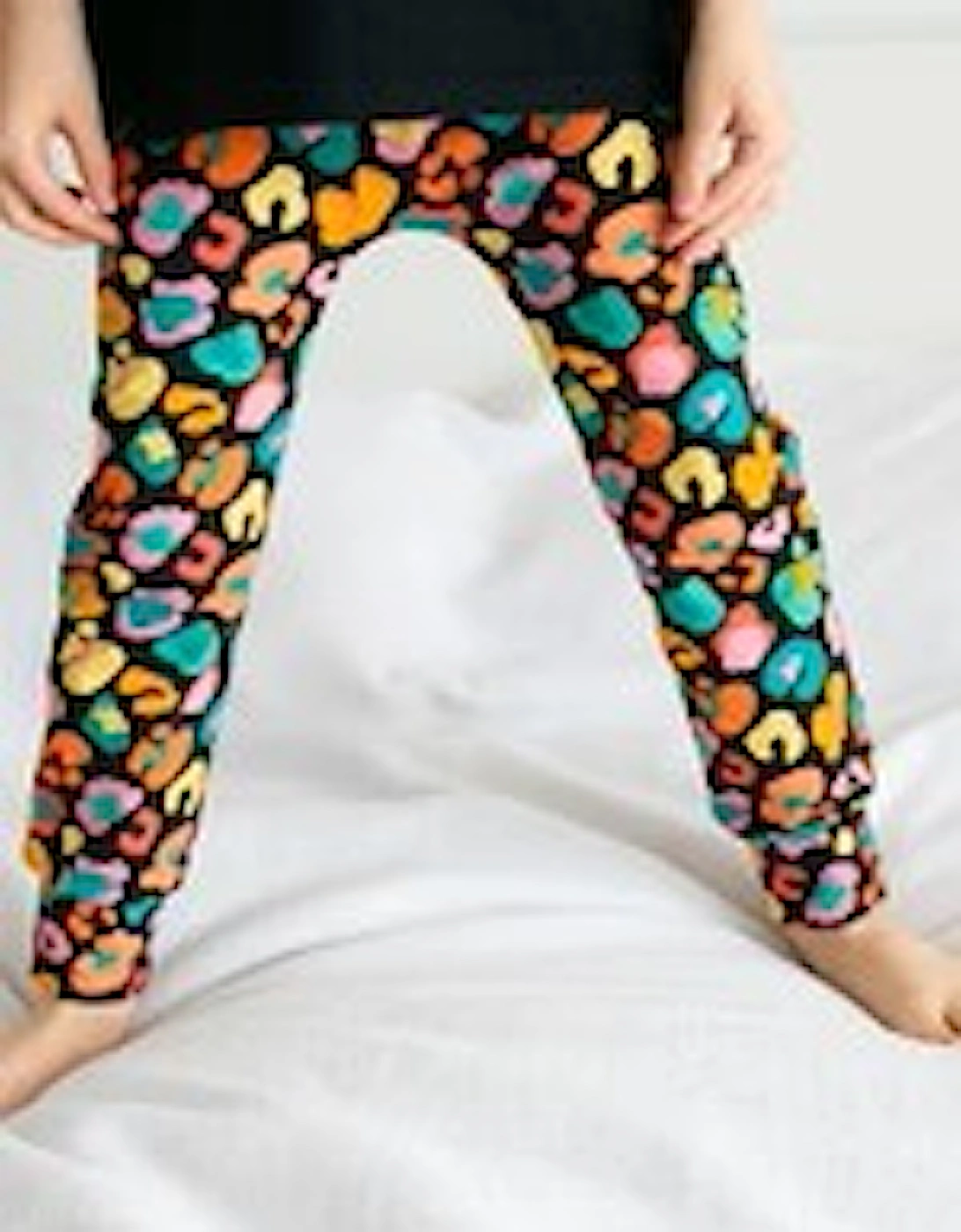 Liquorice leopard print leggings, 5 of 4