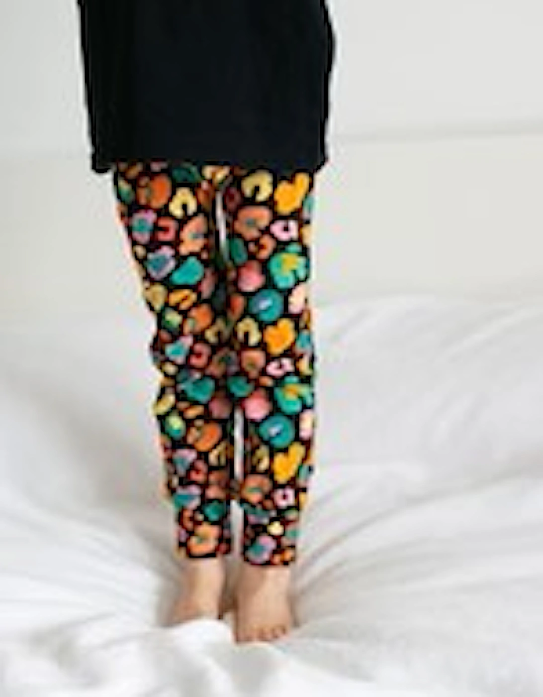 Liquorice leopard print leggings