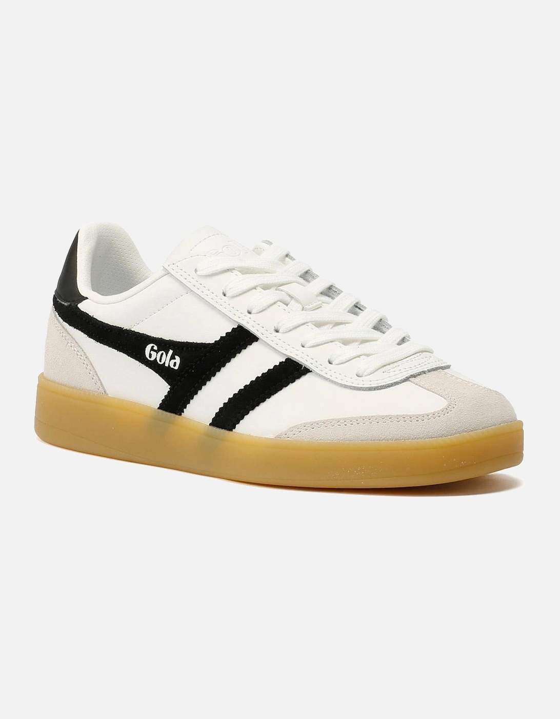 Viper Leather Women's White/Black Trainers