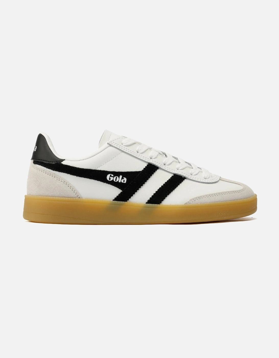 Viper Leather Women's White/Black Trainers