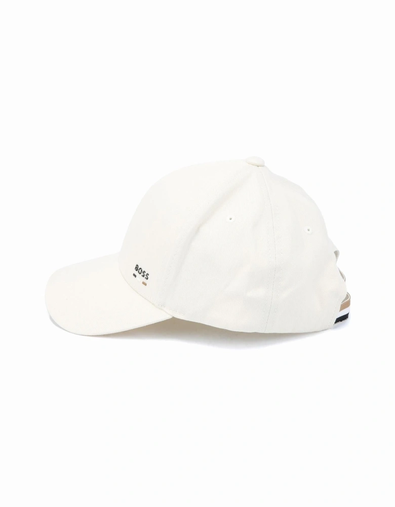 Boss Zed Stripe Cotton Men's Beige Caps